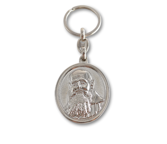 LLAVERO OVALADO CON RELIEVE